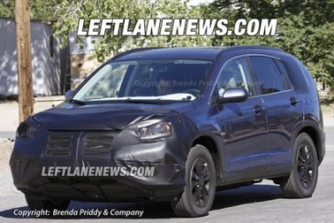 Honda CR-V thế hệ mới trên đường thử