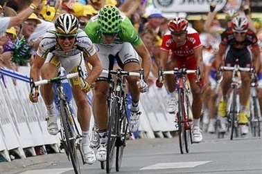 Cavendish lần thứ 3 thắng chặng tại Tour de France 2009