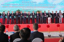 Bình Định: Khởi công dự án công nghiệp phức hợp 3.333 tỷ đồng ở huyện nghèo