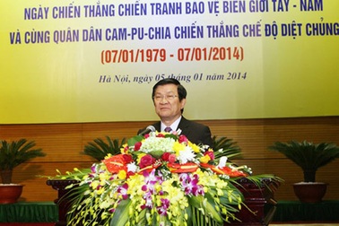 Lật đổ chế độ diệt chủng là chiến thắng chung của hai nước Việt Nam - Campuchia 