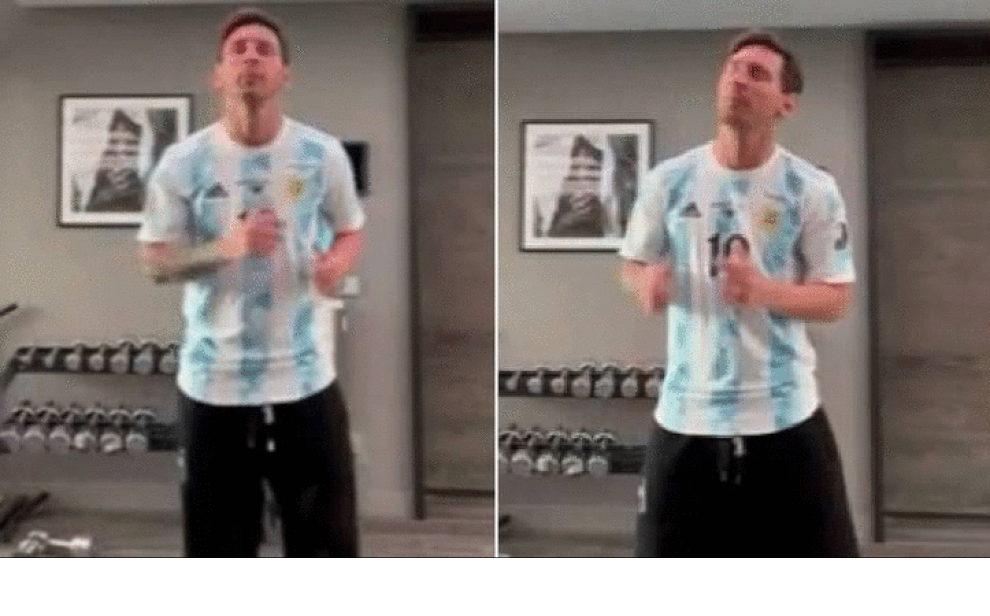 Messi khiêu vũ ủng hộ đoàn thể thao Argentina dự Olympic Tokyo - 1 Messi khiêu vũ ủng hộ đoàn thể thao Argentina dự Olympic Tokyo - 1