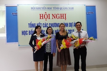 Hội Khuyến học Quảng Nam vinh danh các nhà tài trợ