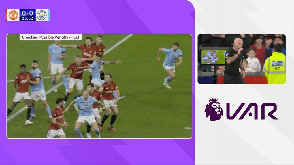 Tranh cãi gay gắt việc Man Utd bị VAR làm hại - 1 Tranh cãi gay gắt việc Man Utd bị VAR làm hại - 1