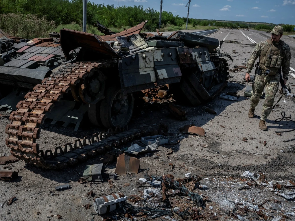 Sĩ quan Ukraine nói Kiev sẽ tăng tốc tiến quân ở miền nam - 1