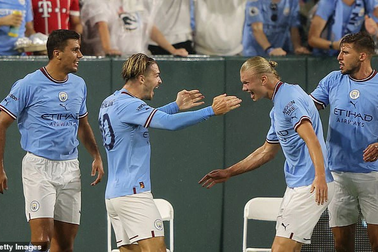 Haaland ghi bàn giúp Man City đánh bại Bayern Munich