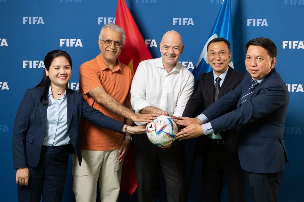 Chủ tịch FIFA nói điều đặc biệt trước Đại hội VFF - 1 Chủ tịch FIFA nói điều đặc biệt trước Đại hội VFF - 1