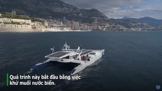 Khám phá con tàu chạy bằng nhiên liệu "0 đồng", tự sản xuất hydro