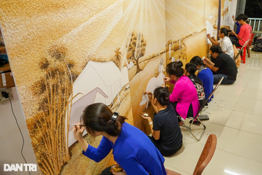 Gần 100kg gạo ST25 làm nên bức tranh lập kỷ lục Việt Nam