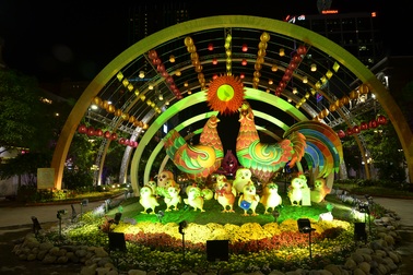 Đường hoa Nguyễn Huệ đẹp lung linh trước ngày khai mạc