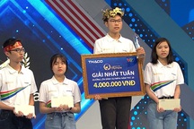 Nam sinh chuyên Lê Hồng Phong vô địch cuộc thi Tuần Olympia