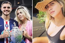 Bà xã Icardi khoe dáng nóng bỏng trong phòng tập