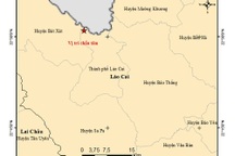 Động đất ở Lào Cai