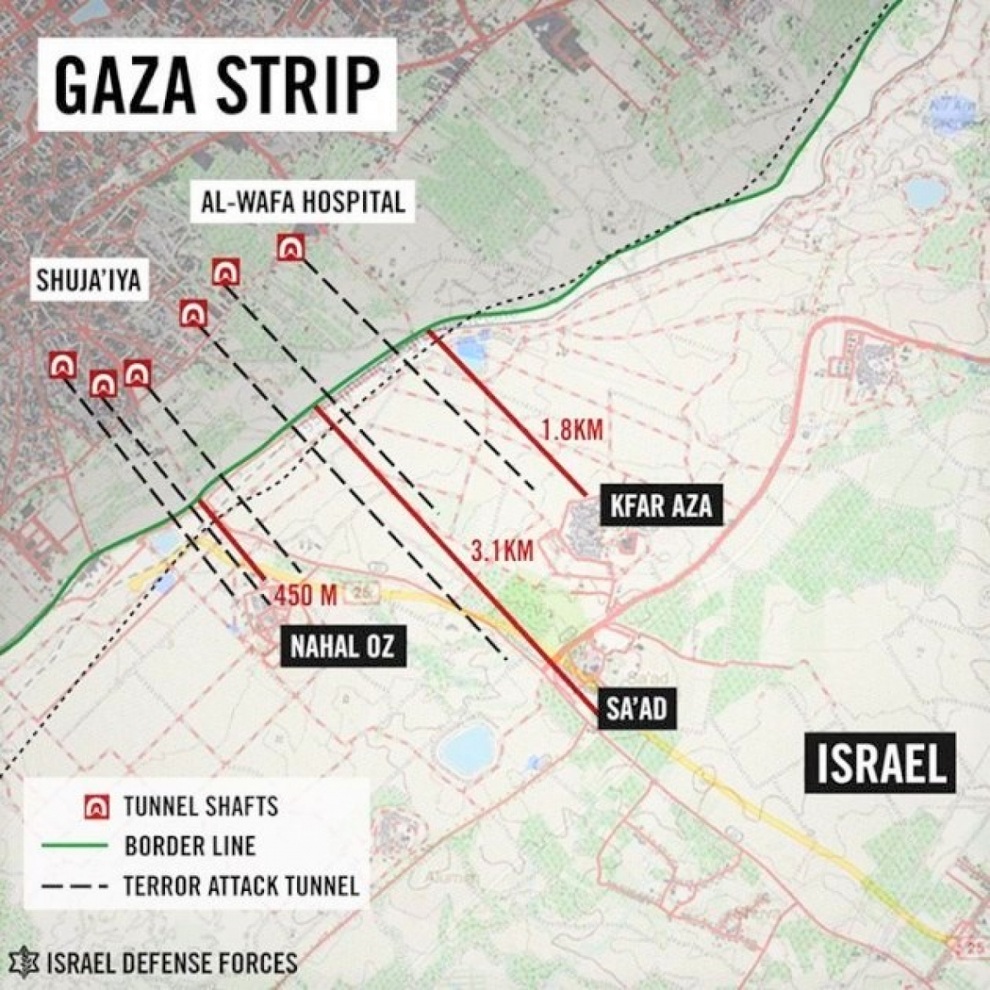 Những điều ít biết về địa đạo bí ẩn của lực lượng Hamas ở Dải Gaza - 2 Những điều ít biết về địa đạo bí ẩn của lực lượng Hamas ở Dải Gaza - 2
