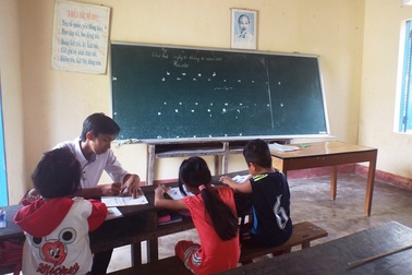 Hơn 400 học sinh tiểu học trên vịnh Nha Trang vào năm học mới