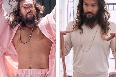 "Vua thủy tề" Jason Momoa tiết lộ mê màu hồng và từng sống trong nợ nần