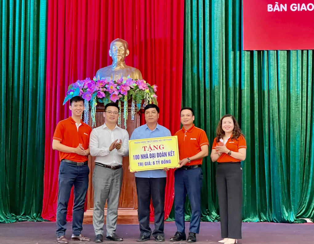 MSB bàn giao 100 căn nhà Đại đoàn kết cho hộ nghèo tỉnh Thanh Hóa - 1 MSB bàn giao 100 căn nhà Đại đoàn kết cho hộ nghèo tỉnh Thanh Hóa - 1