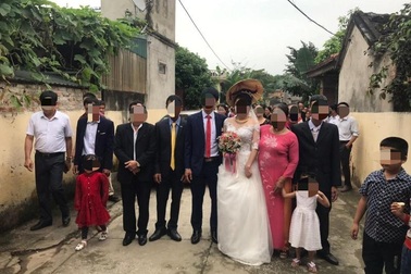 Tổ chức cưới sau "lệnh" cách ly: Không có khách đến từ vùng dịch?