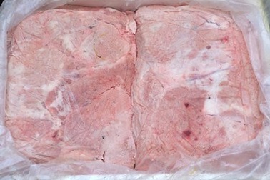 Bắt gần 1 tấn nầm lợn nhập lậu từ Trung Quốc