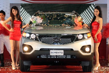 Trường Hải ra mắt xe Sorento lắp ráp trong nước