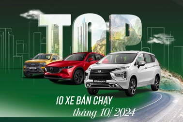 Loạt xe bán chạy tháng 10: Xpander giảm sức tiêu thụ, CX-5 bứt phá