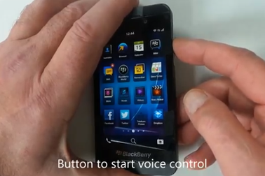 Lộ video trình diễn điều khiển giọng nói trên BlackBerry 10