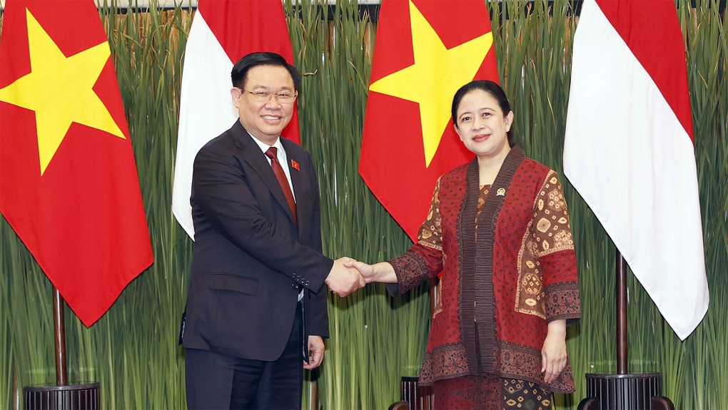 Chủ tịch Quốc hội Vương Đình Huệ hội đàm với Chủ tịch Hạ viện Indonesia - 2 Chủ tịch Quốc hội Vương Đình Huệ hội đàm với Chủ tịch Hạ viện Indonesia - 2