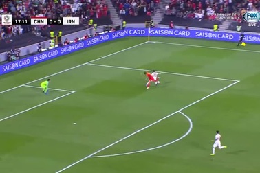 Taremi  sút tung lưới Trung Quốc mở tỉ số cho Iran