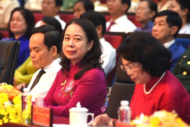 Lãnh đạo Đảng, Nhà nước dự Đại hội thi đua yêu nước TPHCM