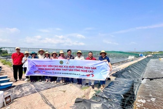 Cao học Nuôi trồng thủy sản: Đào tạo gắn thực tiễn, hướng đến phát triển bền vững