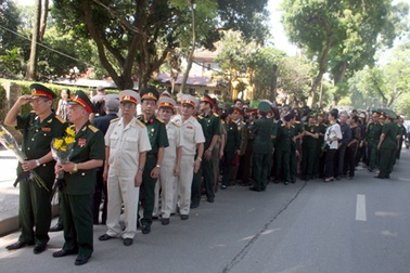 Sơ đồ phân luồng giao thông phục vụ Quốc tang Đại tướng Võ Nguyên Giáp