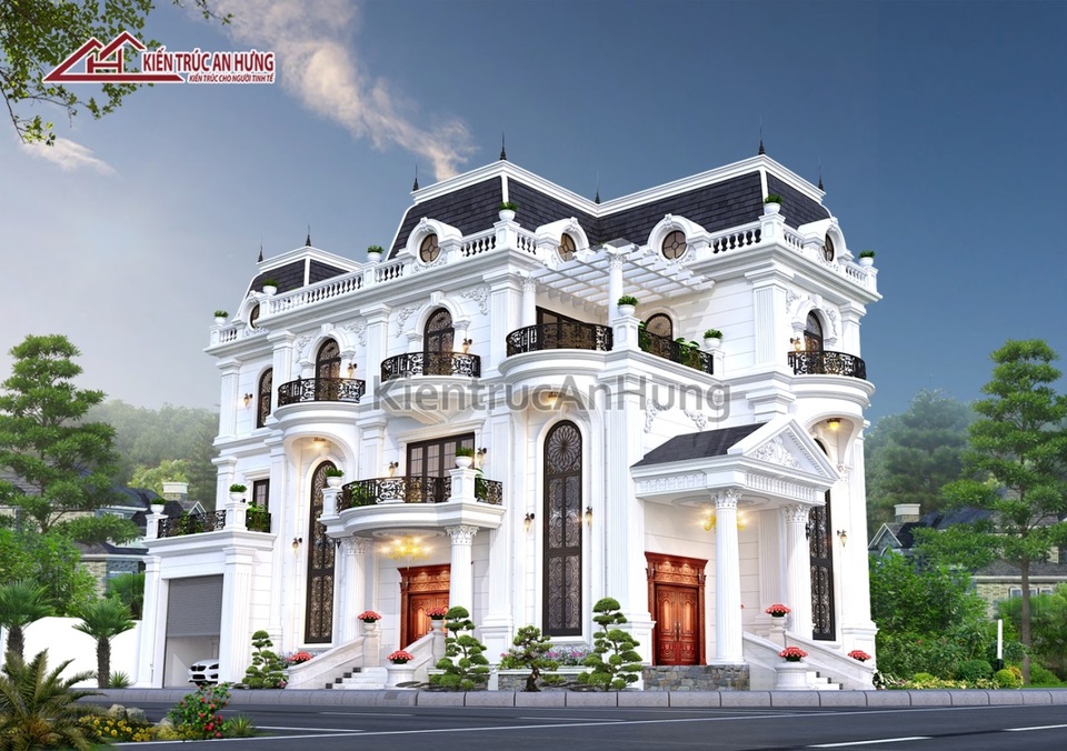Vì sao biệt thự tân cổ điển đang ngày càng được ưa chuộng? - 1 Vì sao biệt thự tân cổ điển đang ngày càng được ưa chuộng? - 1