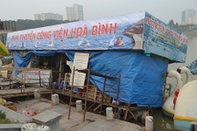 Công viên chào mừng Đại lễ 1000 năm Thăng Long xuống cấp nghiêm trọng