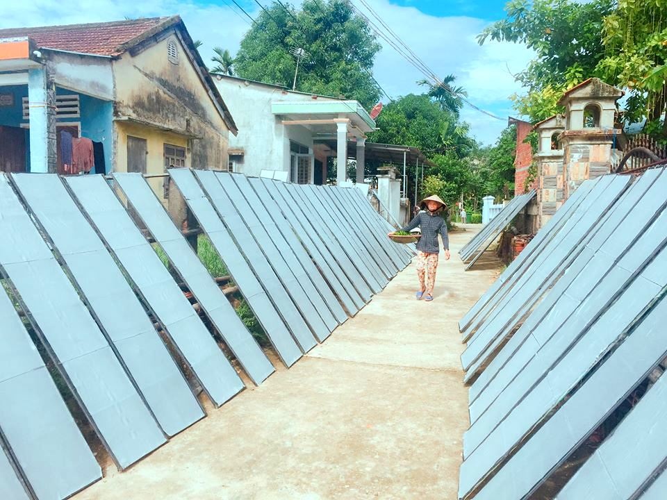 Làng bánh tráng đất Quảng “mướt mồ hôi” chạy đua cùng Tết Làng bánh tráng đất Quảng “mướt mồ hôi” chạy đua cùng Tết