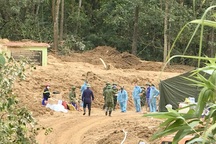 Tìm thấy toàn bộ 13 thi thể đoàn cán bộ, chiến sĩ bị vùi lấp ở Trạm 67