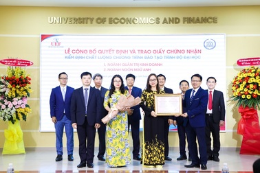 UEF có thêm 2 ngành đạt chuẩn kiểm định chất lượng đào tạo