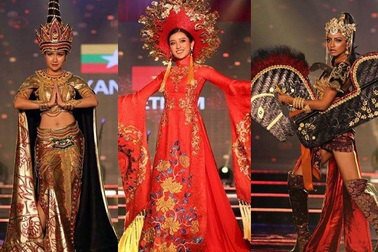 Mãn nhãn với trang phục dân tộc của thí sinh Miss Grand International 2017