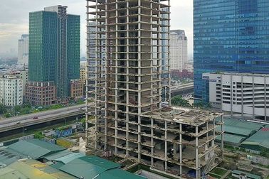 Hoang tàn tháp nghìn tỷ trơ xương trên vành đai 3 Hà Nội