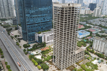 VICEM xin giữ lại tòa văn phòng nghìn tỷ đồng đang trơ khung