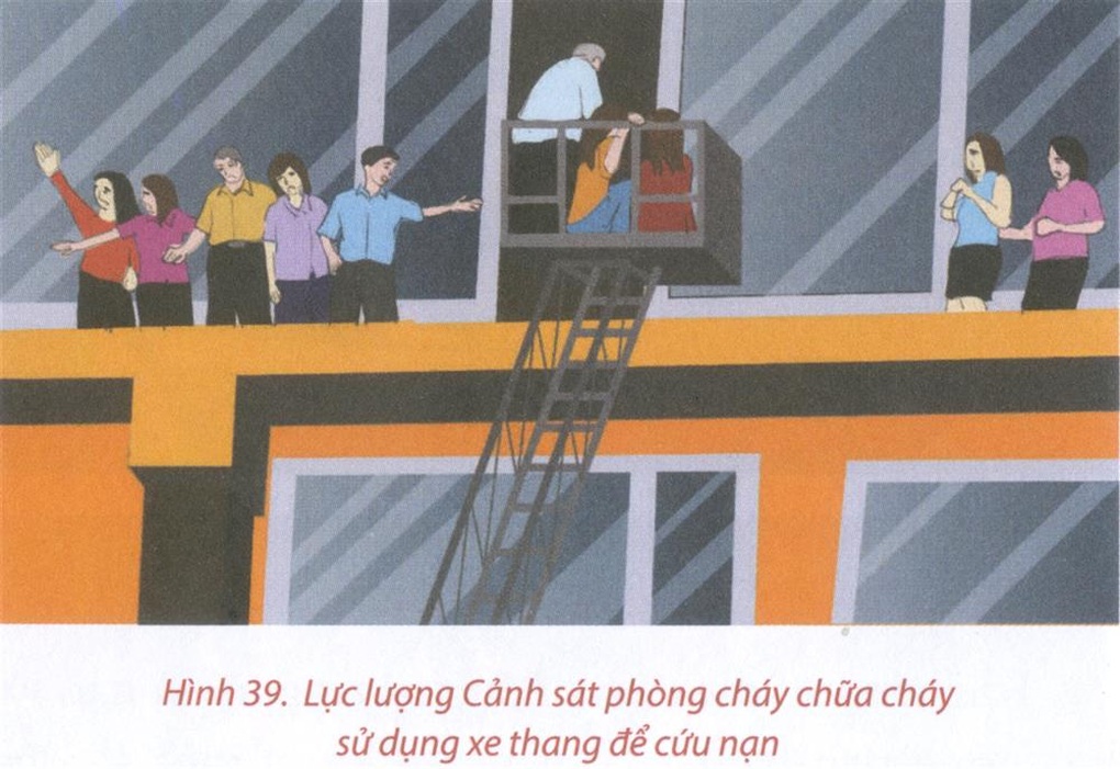 Bộ Công an hướng dẫn cách xử lý khi mắc kẹt do cháy chung cư, nhà cao tầng - 3 Bộ Công an hướng dẫn cách xử lý khi mắc kẹt do cháy chung cư, nhà cao tầng - 3