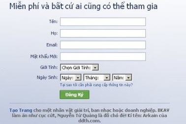 Facebook bị hacker Việt tấn công?