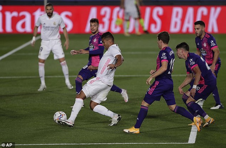 Real Madrid nhọc nhằn giành chiến thắng thứ 2 tại La Liga - 1 Real Madrid nhọc nhằn giành chiến thắng thứ 2 tại La Liga - 1