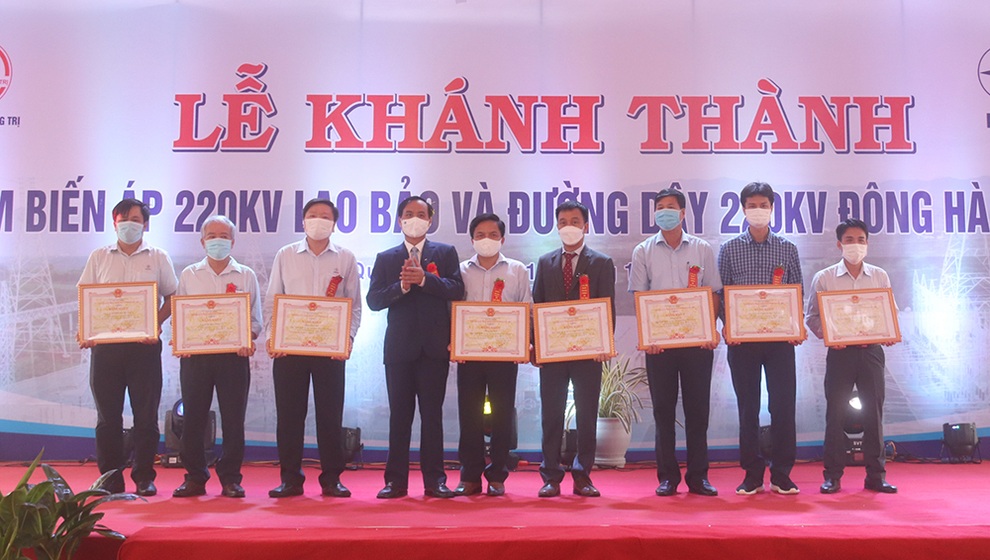 Khánh thành Công trình Trạm biến áp 220kV Lao Bảo và Đường dây 220kV Đông Hà - Lao Bảo - 1 Khánh thành Công trình Trạm biến áp 220kV Lao Bảo và Đường dây 220kV Đông Hà - Lao Bảo - 1
