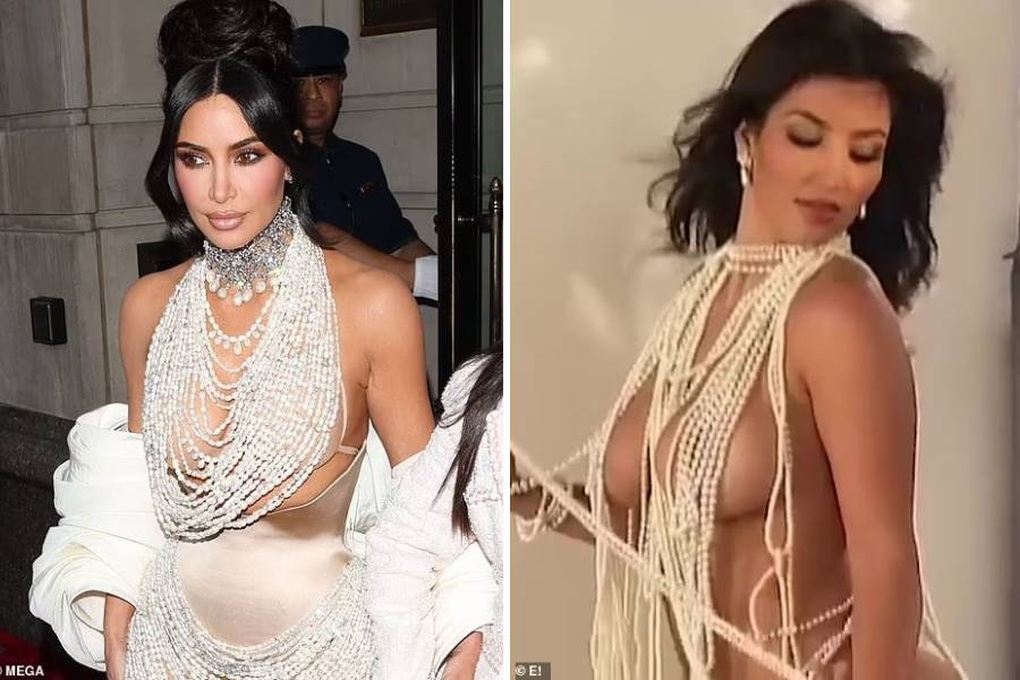 Kim Kardashian dự Met Gala: Tái hiện vẻ đẹp nóng bỏng cách đây 16 năm - 2 Kim Kardashian dự Met Gala: Tái hiện vẻ đẹp nóng bỏng cách đây 16 năm - 2