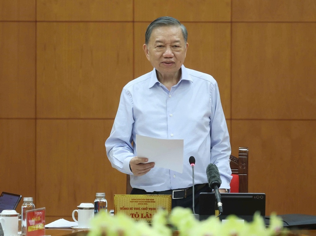 Tổng Bí thư, Chủ tịch nước nêu 3 đột phá trong công tác cán bộ - 1
