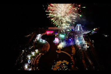 Giới trẻ miền Tây đổ về Vị Thanh tham gia đại nhạc hội Venice By Nights