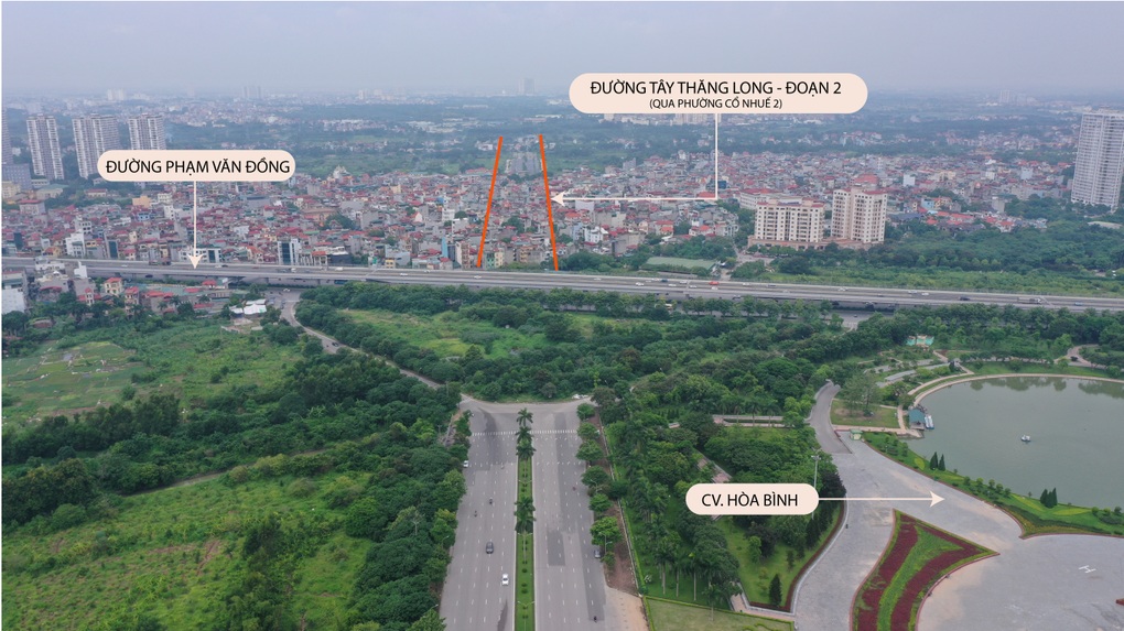 Tín hiệu tích cực về tuyến đường Tây Thăng Long, đoạn qua Bắc Từ Liêm - 5 Tín hiệu tích cực về tuyến đường Tây Thăng Long, đoạn qua Bắc Từ Liêm - 5