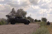 Ukraine khoe pháo phản lực dùng ống phóng rocket từ trực thăng Nga