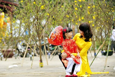 Dân ta hào hứng với Tết Tây