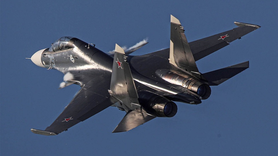Máy bay chiến đấu Su-35 Nga nghi bắn nhầm “đồng đội” Su-30 - 1 Máy bay chiến đấu Su-35 Nga nghi bắn nhầm “đồng đội” Su-30 - 1
