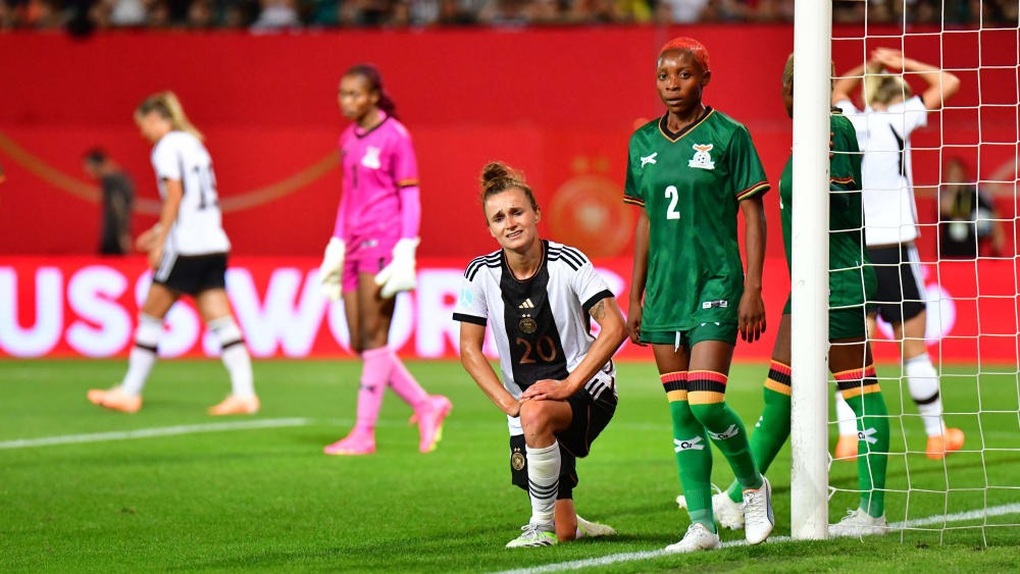 Tuyển nữ Đức bất ngờ thua Zambia trước World Cup 2023 - 2 Tuyển nữ Đức bất ngờ thua Zambia trước World Cup 2023 - 2